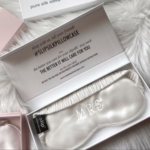 Slip pure silk sleep mask (bridal collection)